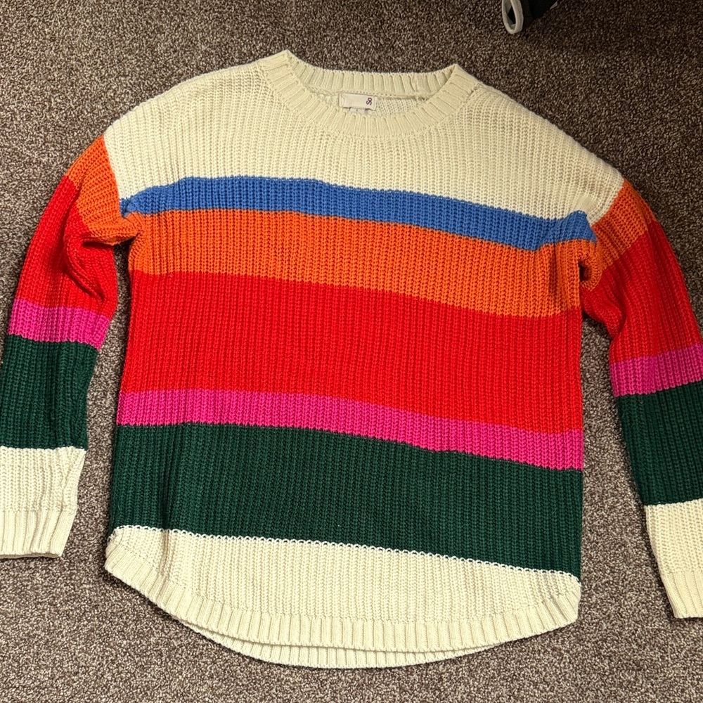 SO Cream Knit Sweater